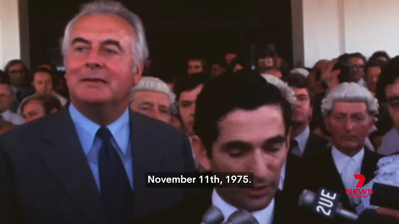 Title card showing November 11, 1975