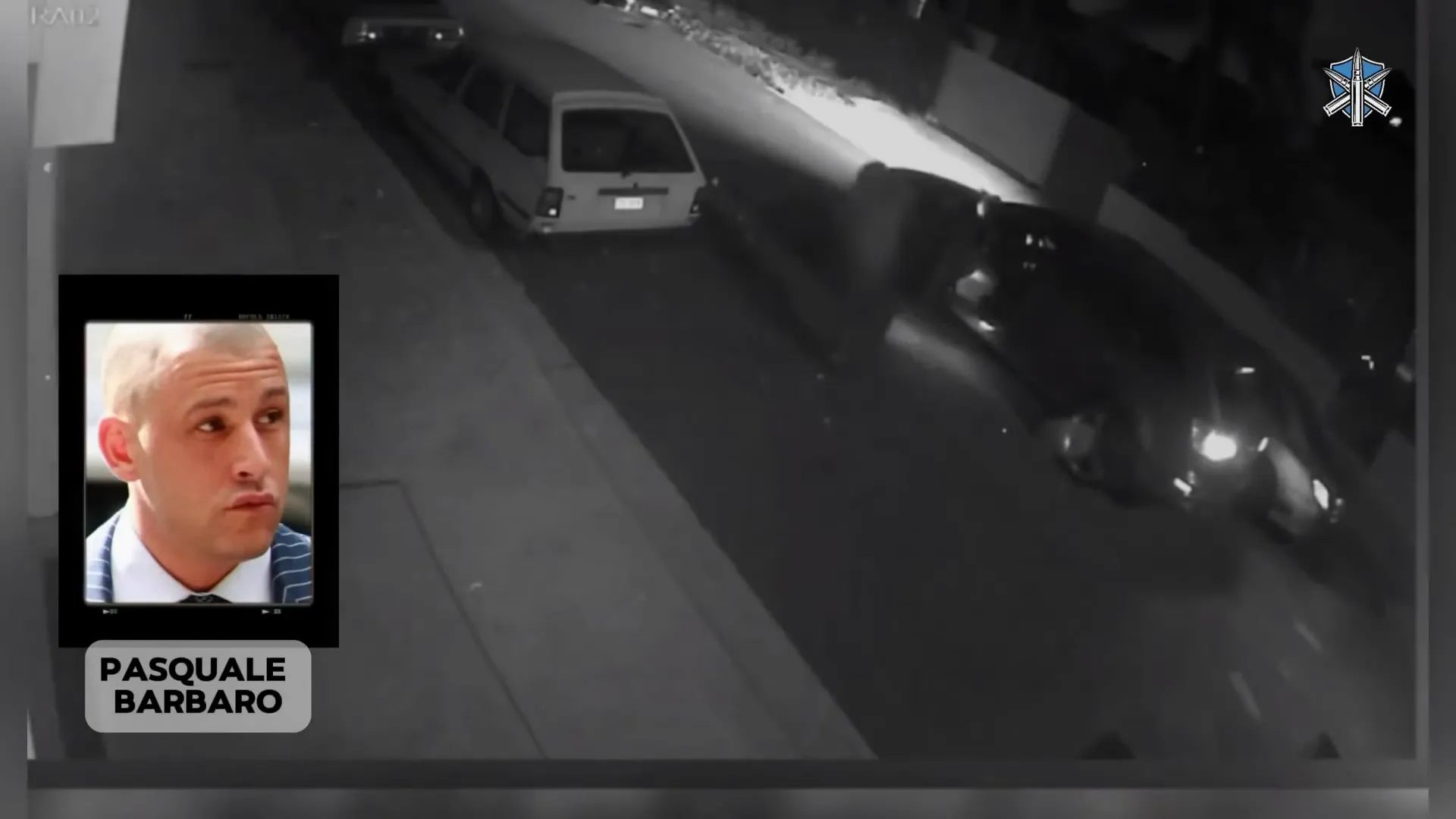 The Audi used in Pasquale Barbaro’s murder