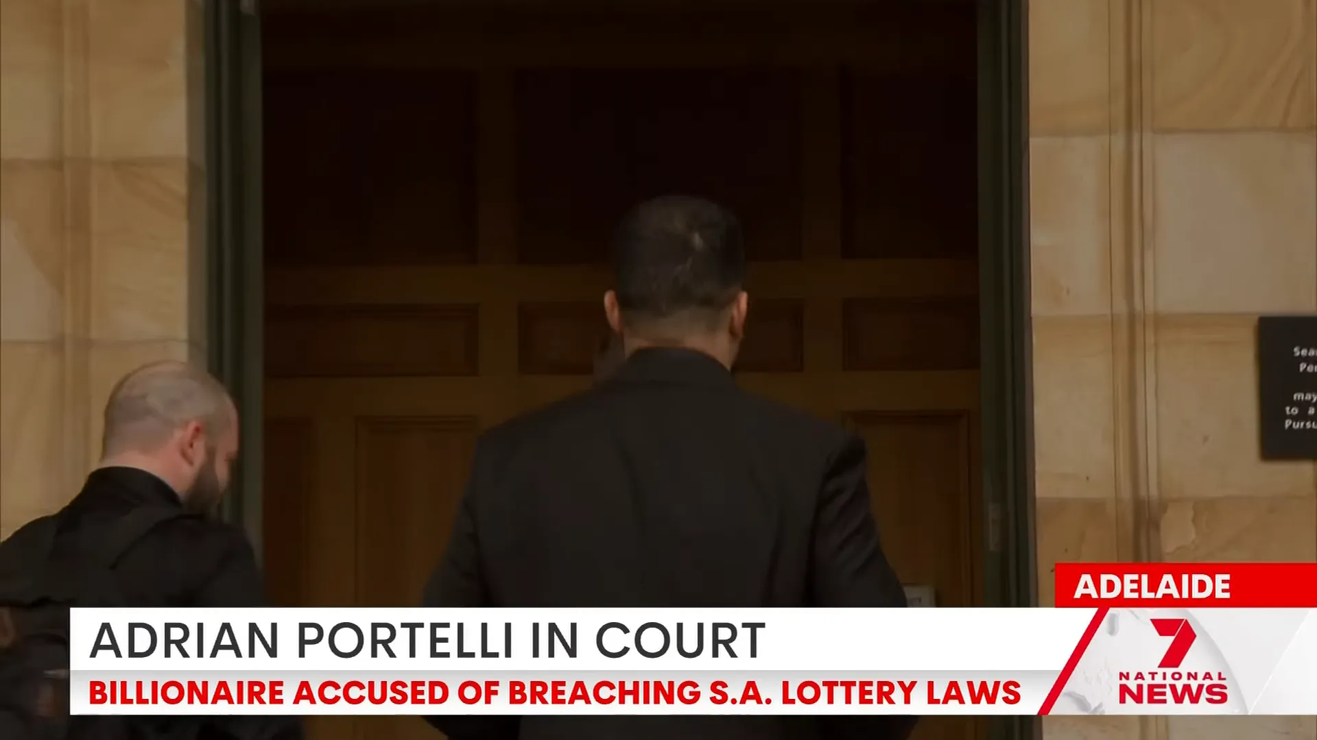 News summary noting the trial's expected two-day duration