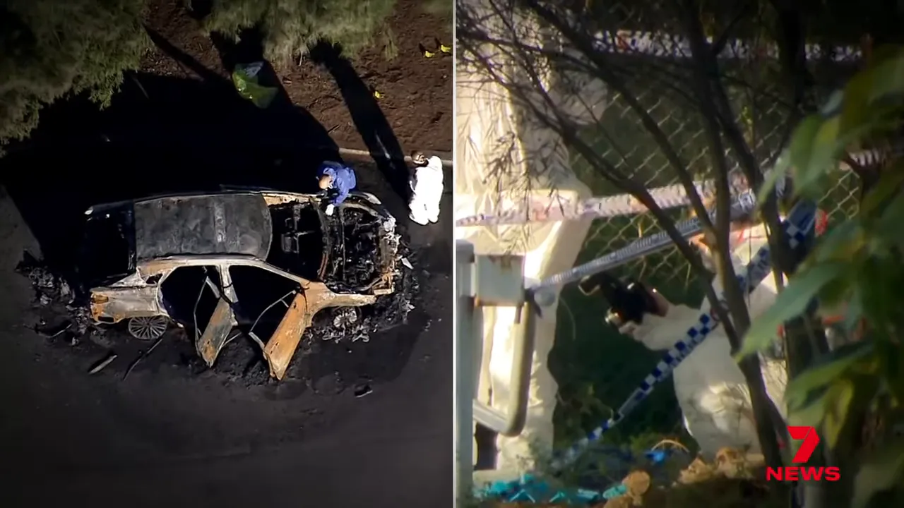 Scene relating to the kidnapping and shooting of a suspected drug cook's wife