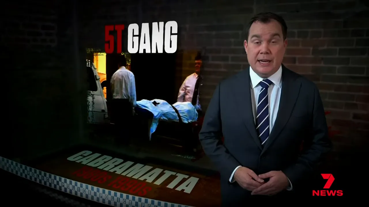 Historic imagery referencing Vietnamese gang activity in Cabramatta