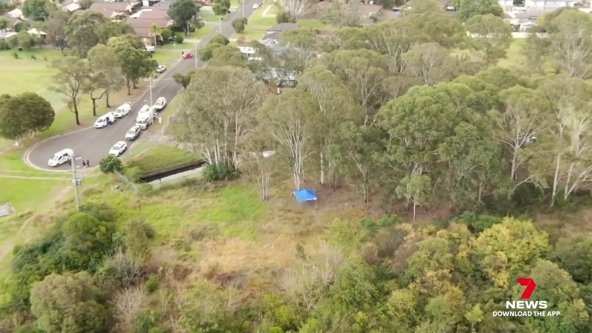 Isolated reserve area where the woman's body was found