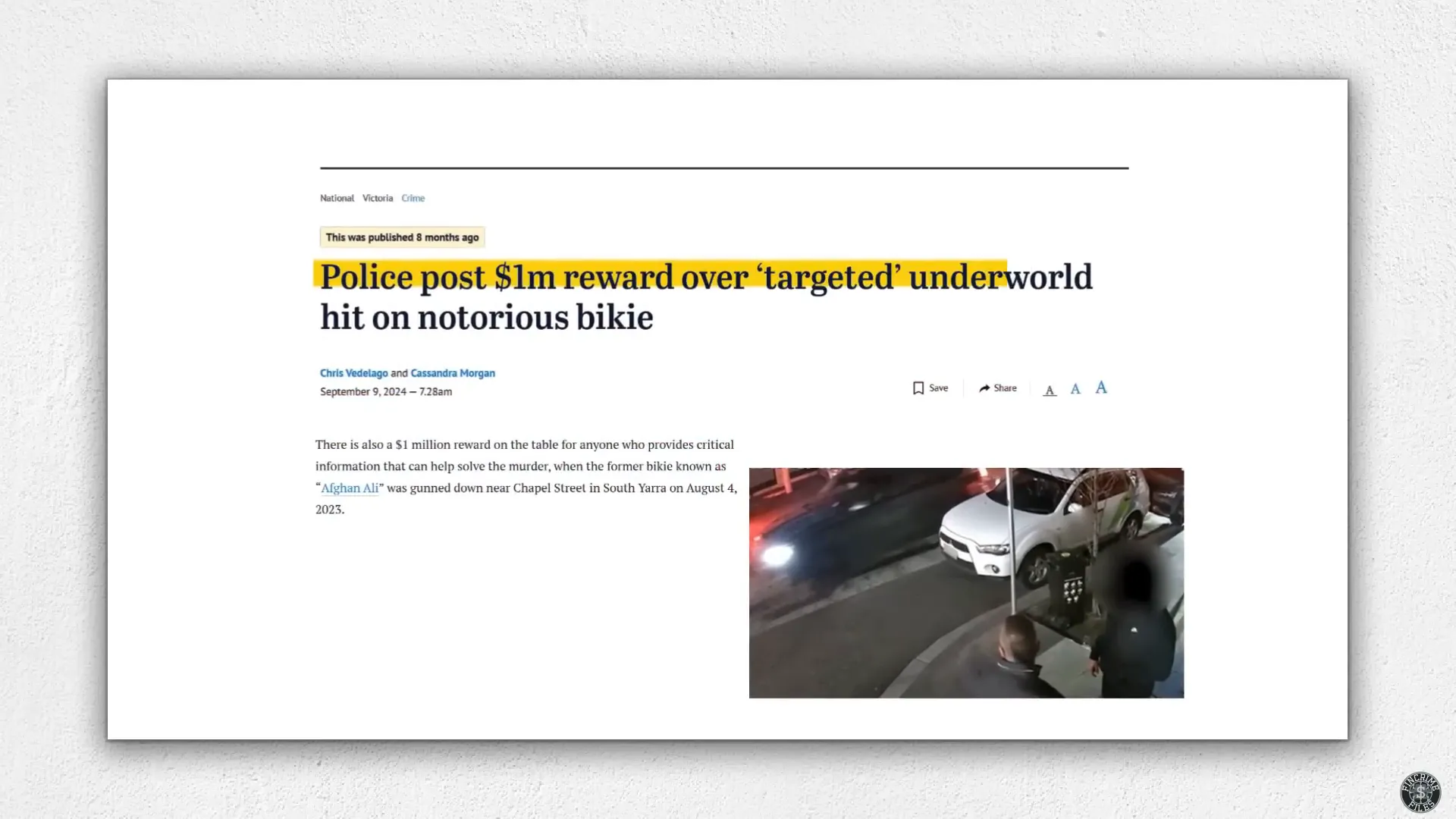 Victoria Police public appeal for information