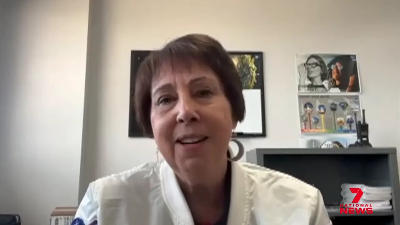 Front-facing interview shot about Artemis II inspiration from a science leader, National News screenshot