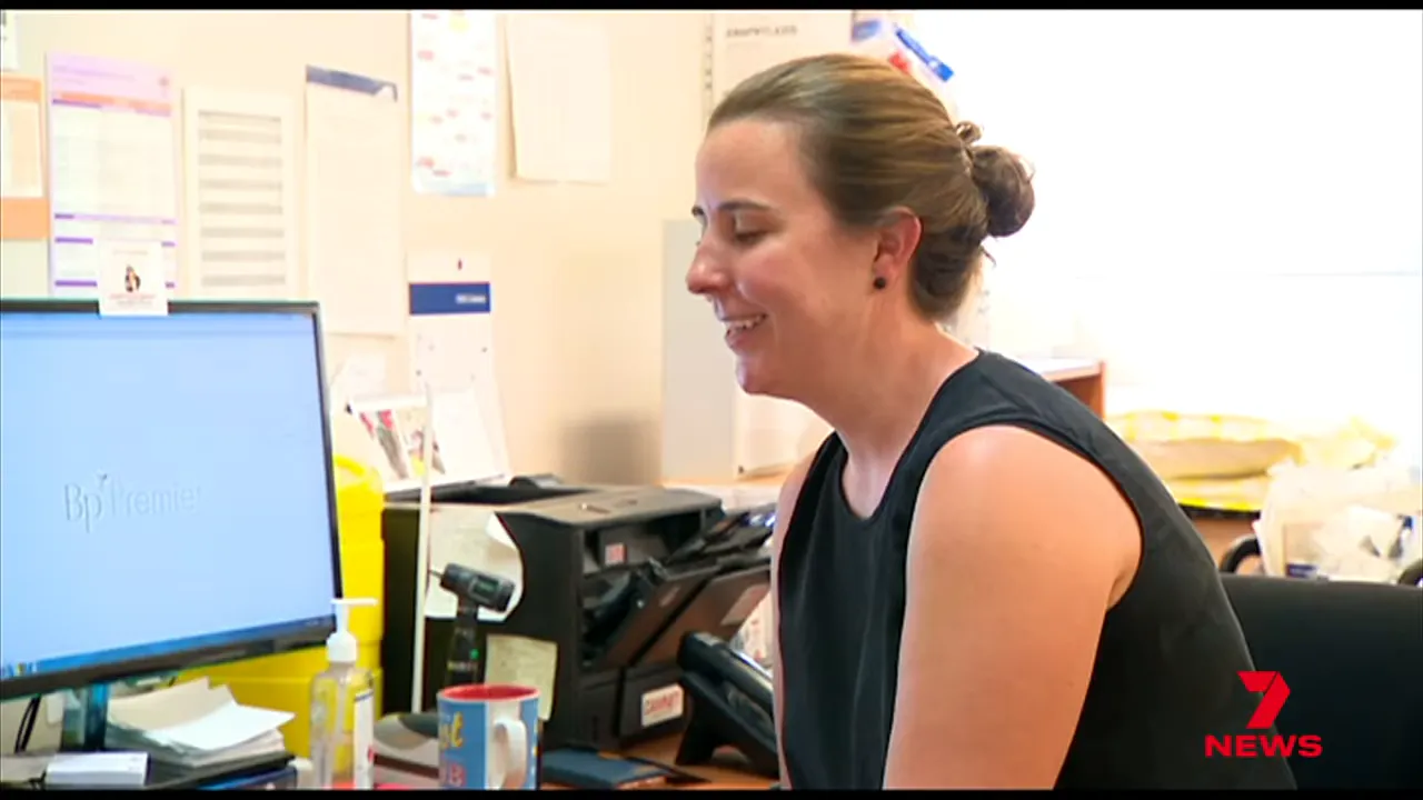 Doctor consulting with patient at a clinic