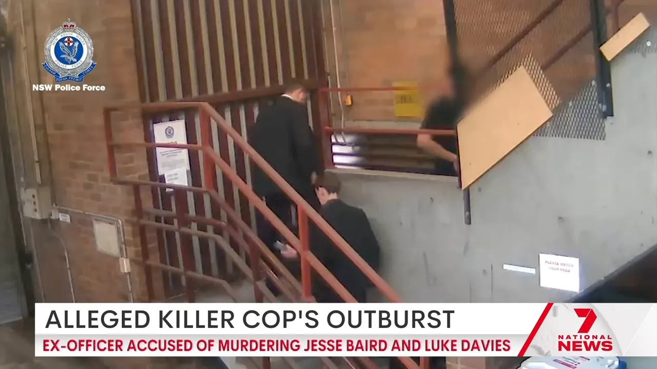 Courtroom image during arraignment