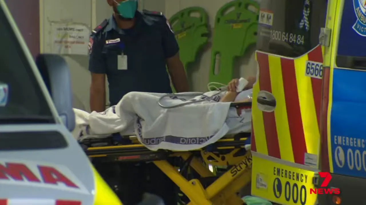 Jamie Melham in hospital photos after her earlier fall