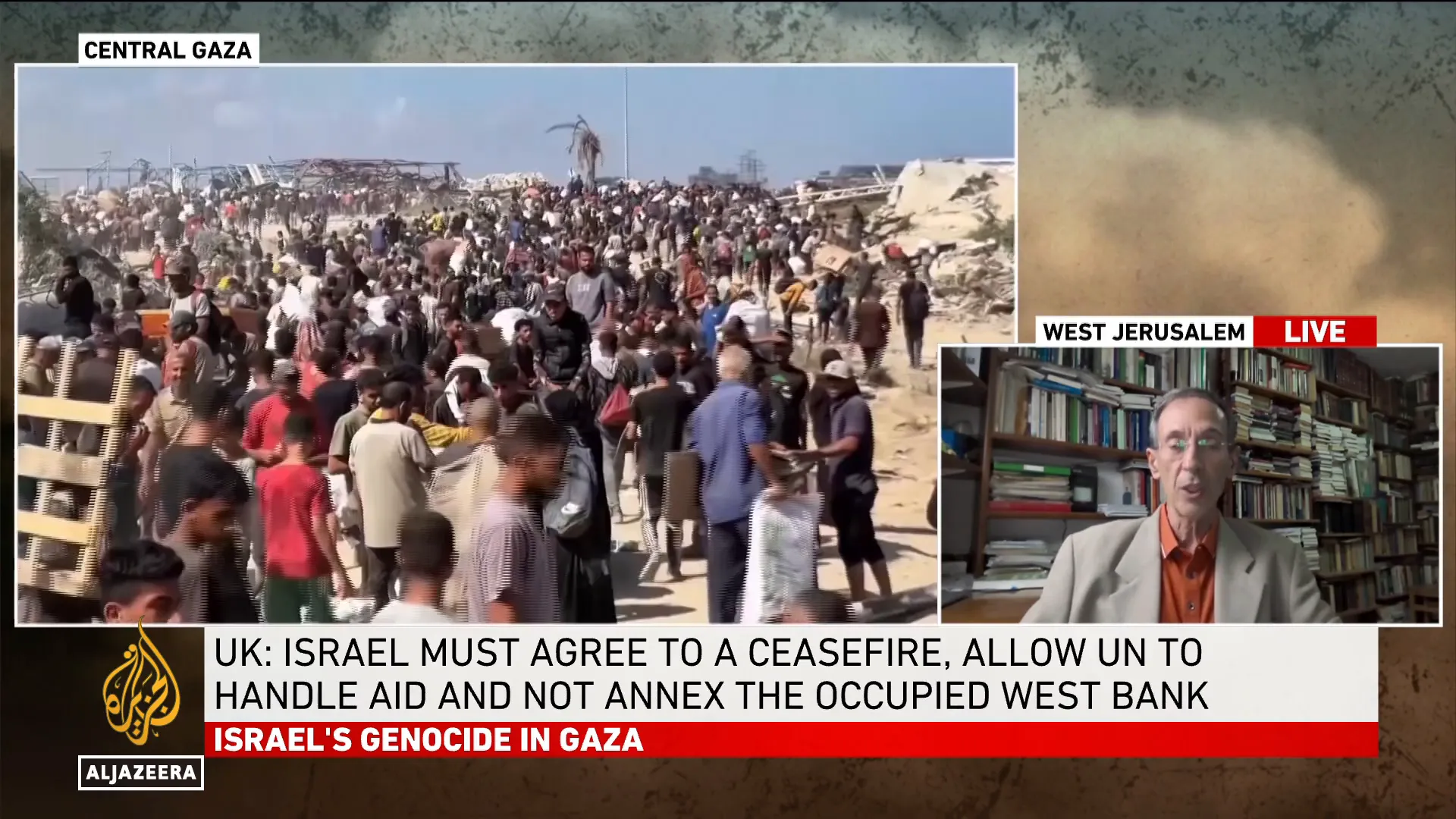 Humanitarian aid delivery discussions for Gaza