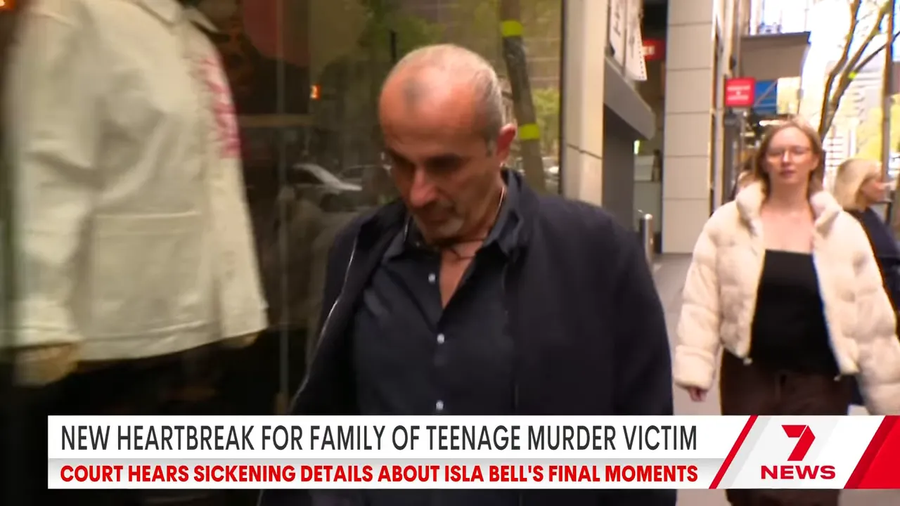 Friend of Isla Bell leaving the courtroom upset