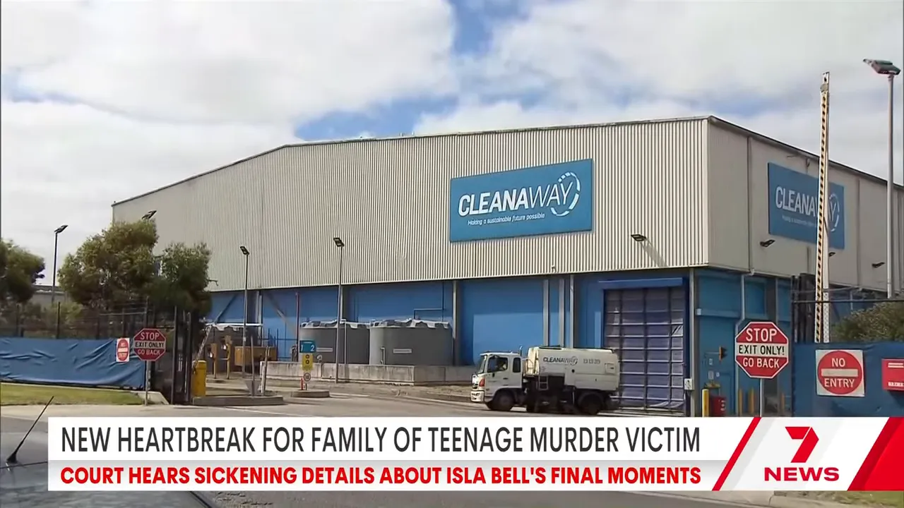 Waste management centre in Dandenong where remains were found