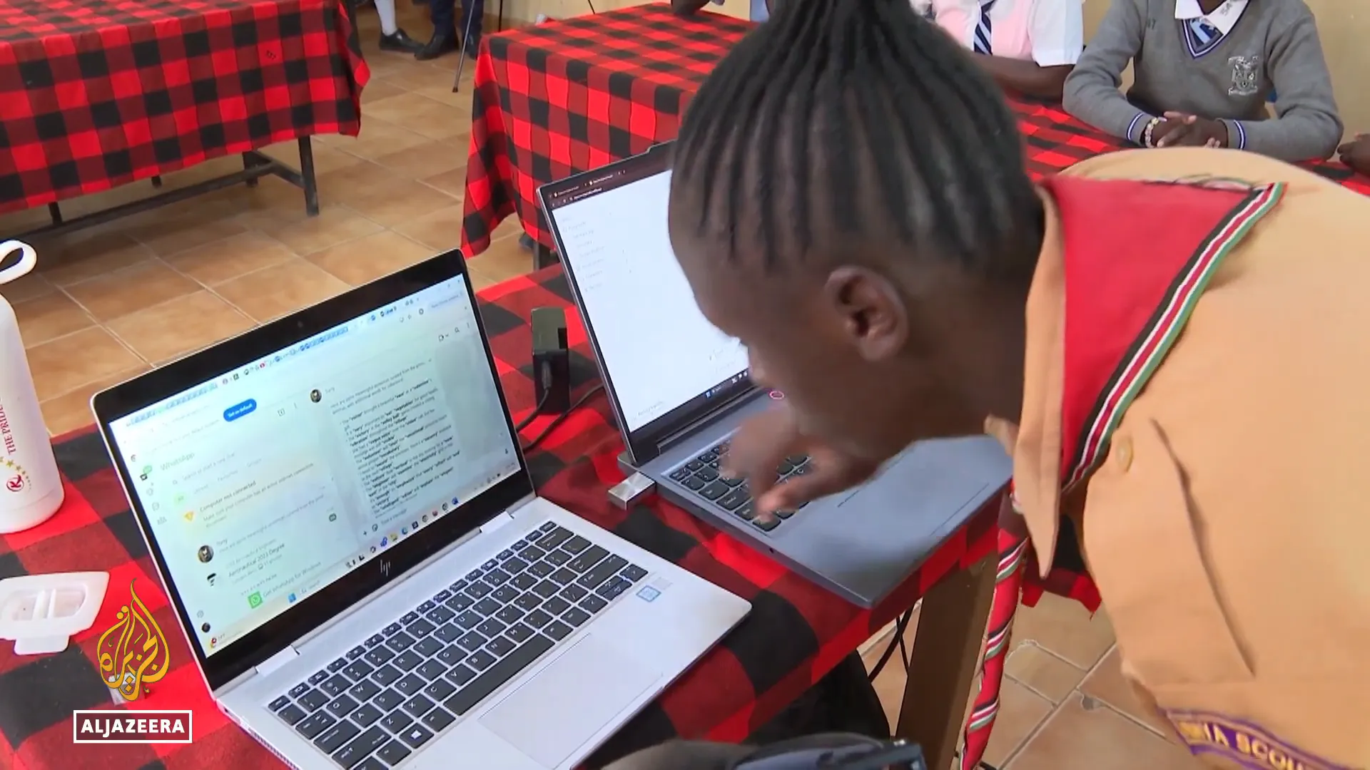 Deaf learners at Nairobi school trying SignVerse