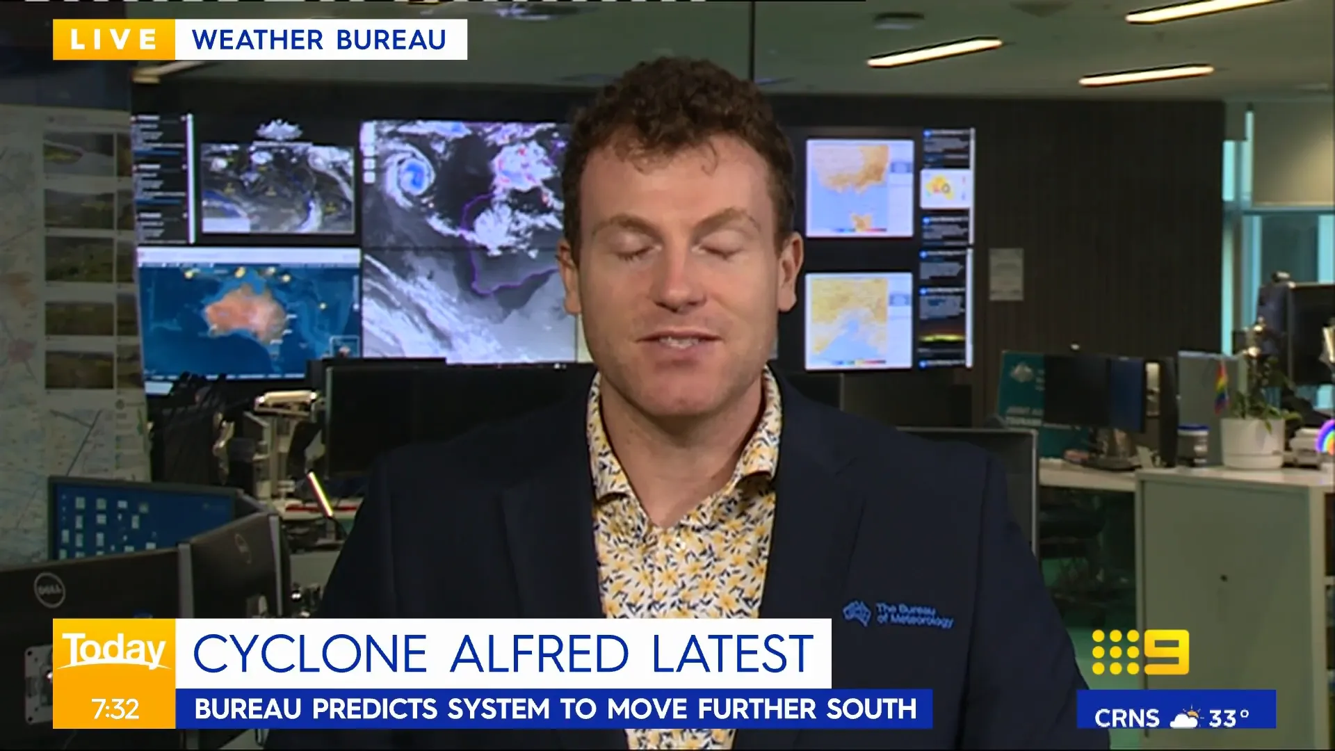 Expected developments for Tropical Cyclone Alfred