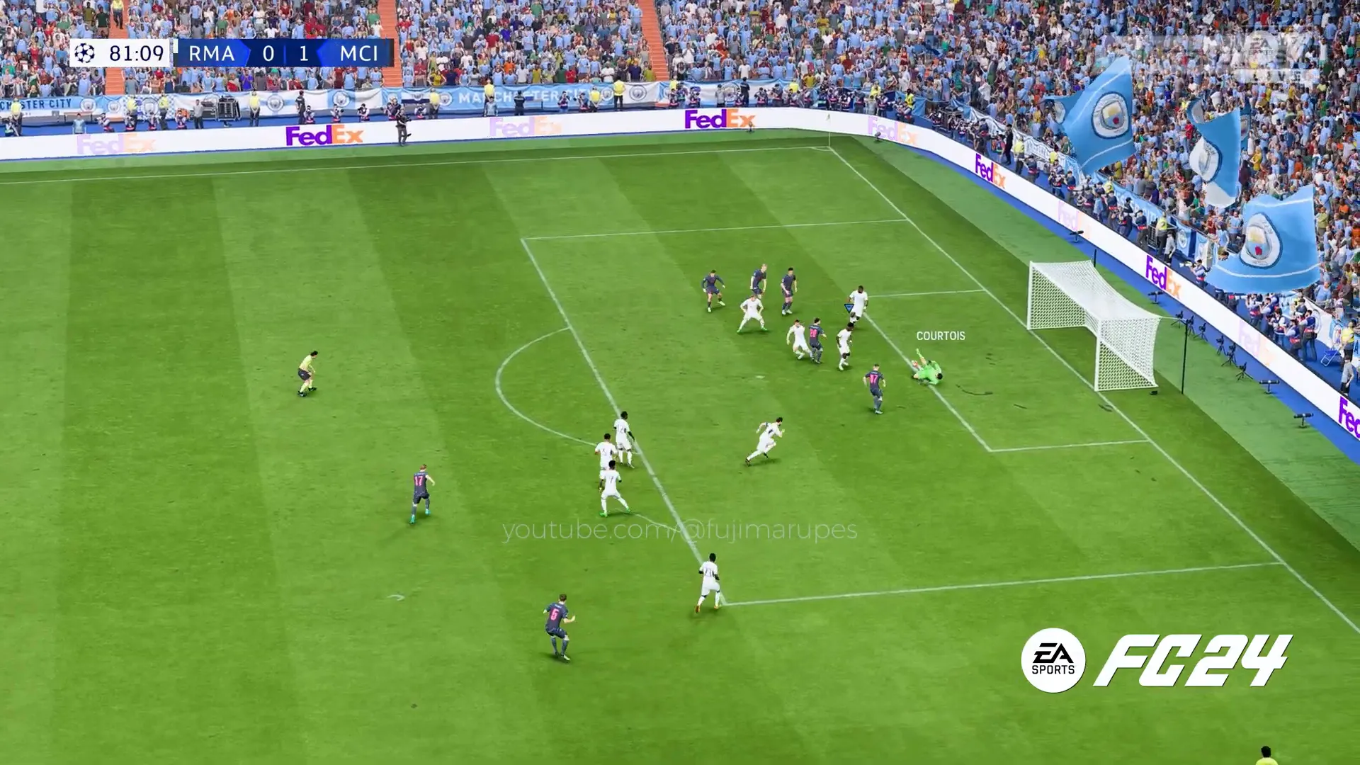 Gameplay action in EA FC 25