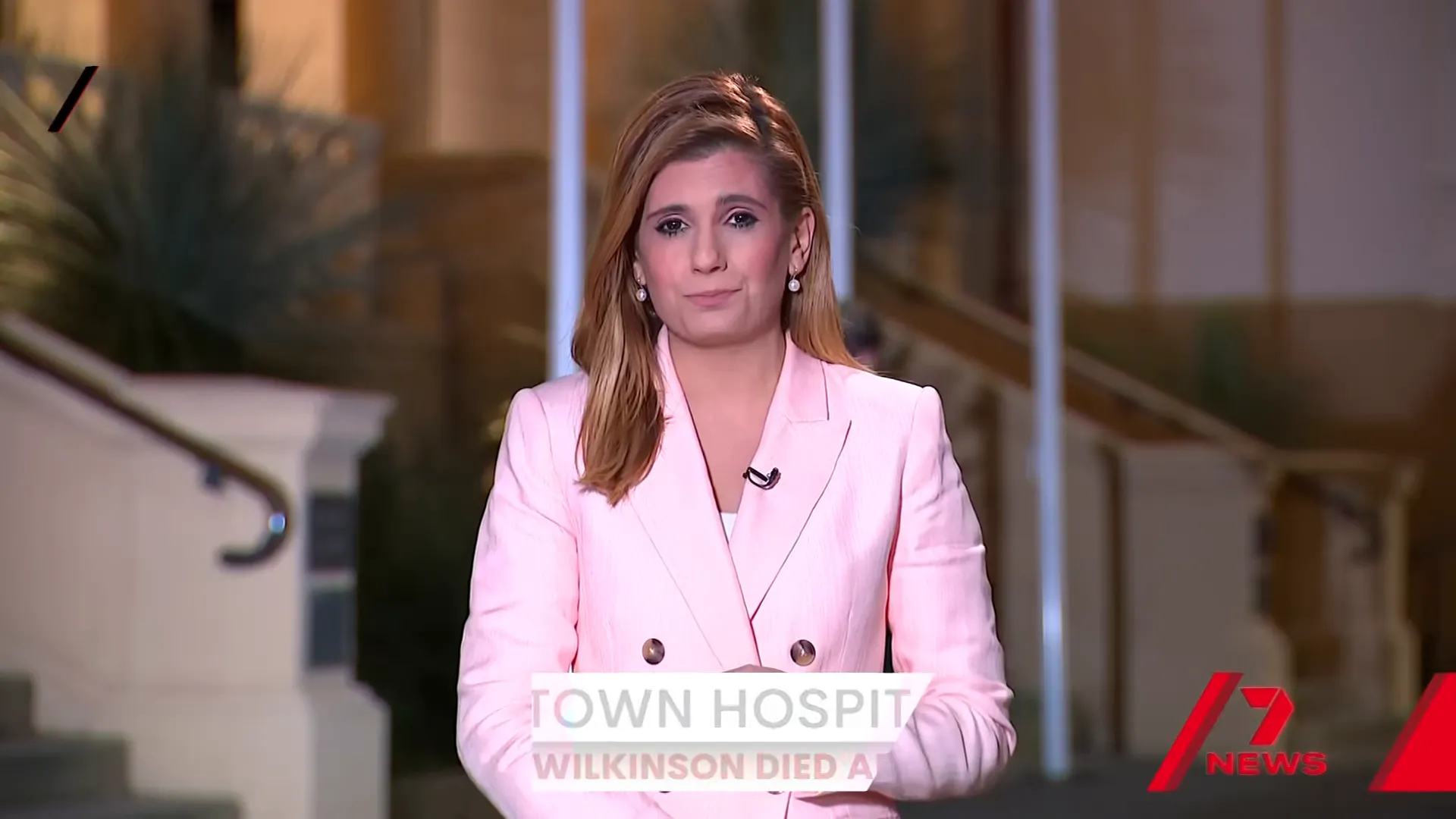 Reporters conclude live segment summarising the hospital review announcement