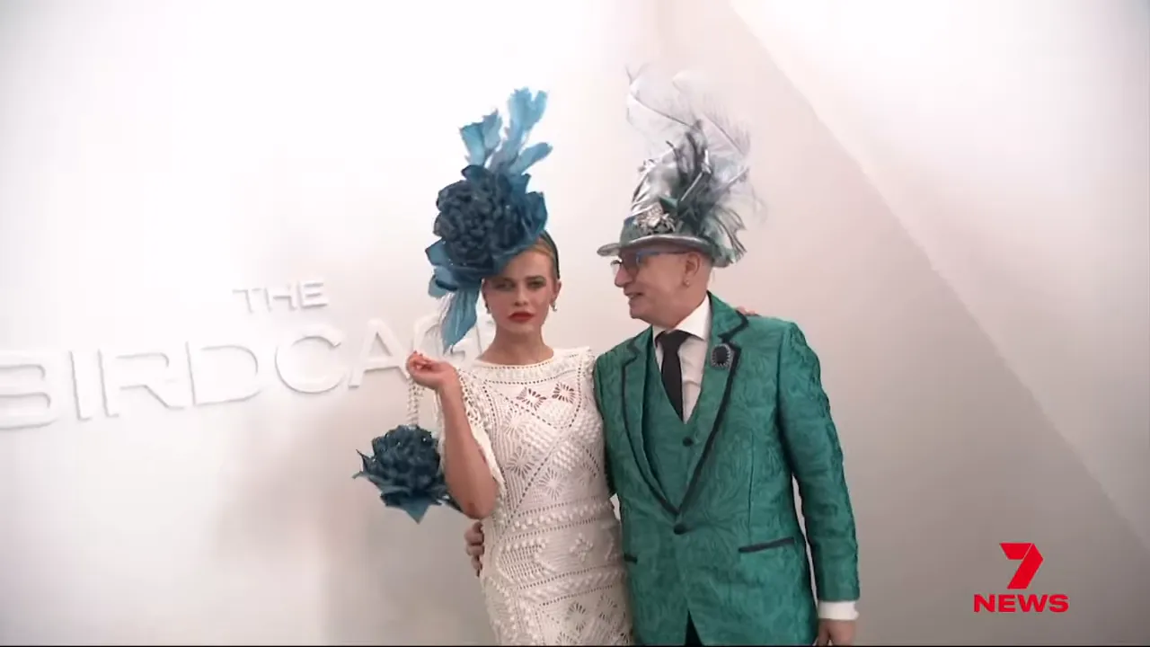 Guests enjoying the Birdcage marquee experience