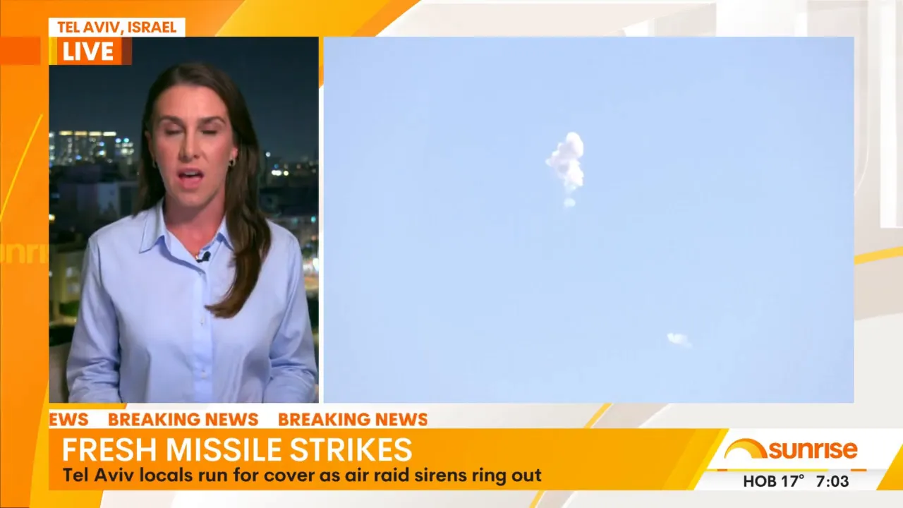 Ballistic missile interception in Israel