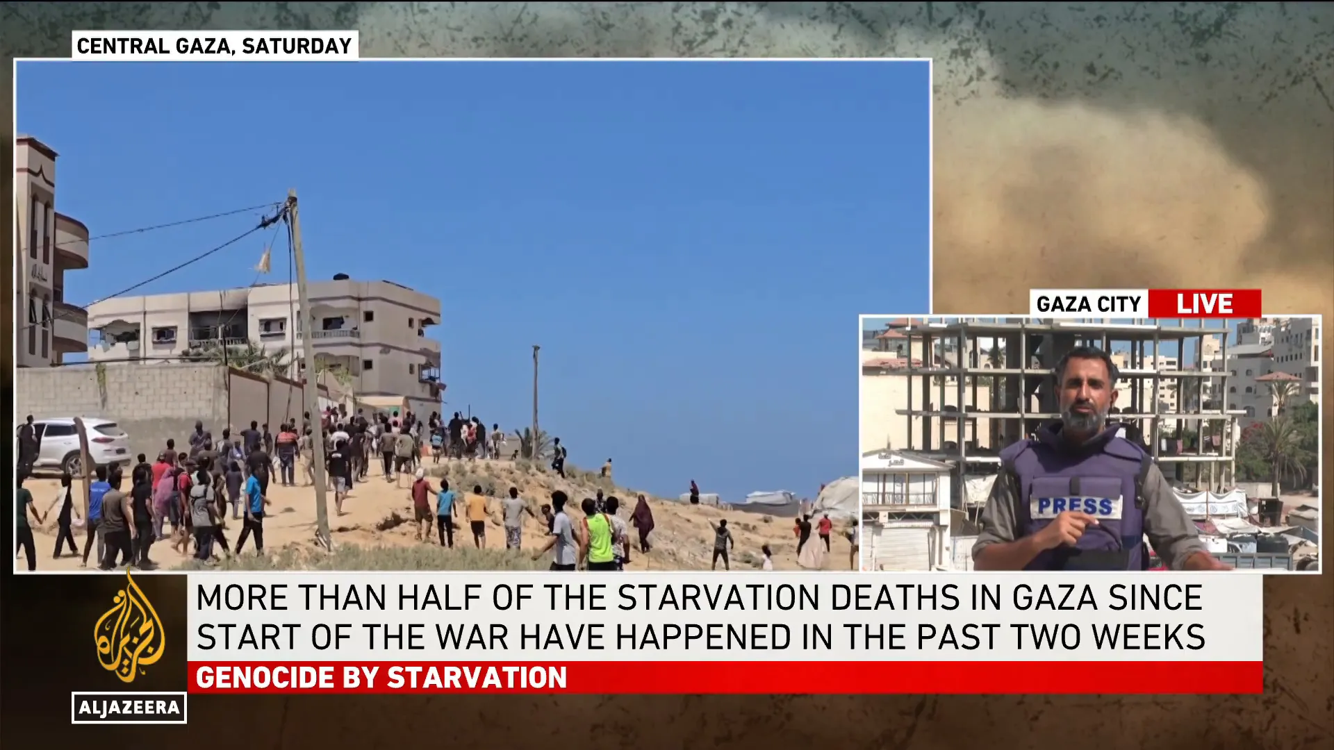 Featured image for the blog, "Israeli Strike Kills Palestinian Red Crescent Worker in Gaza as Starvation Deaths Rise"