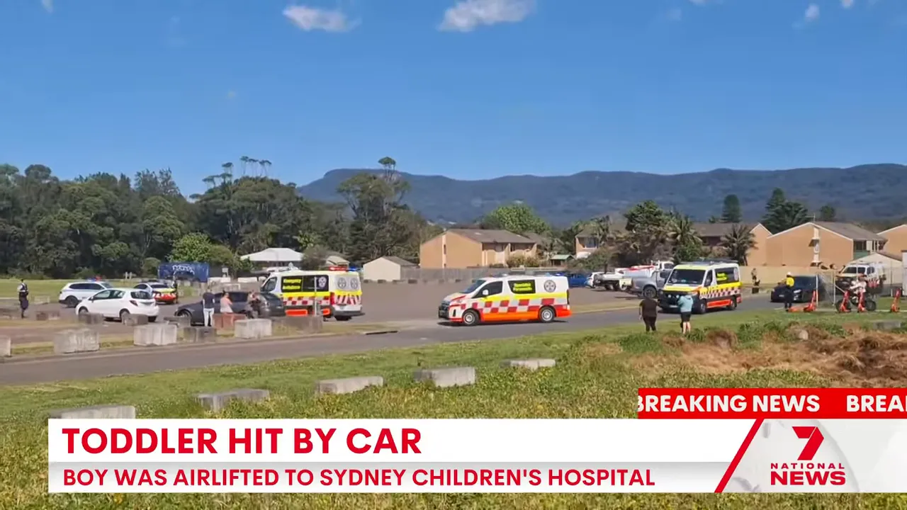 Quiet suburban street in Bellambi where emergency services arrived