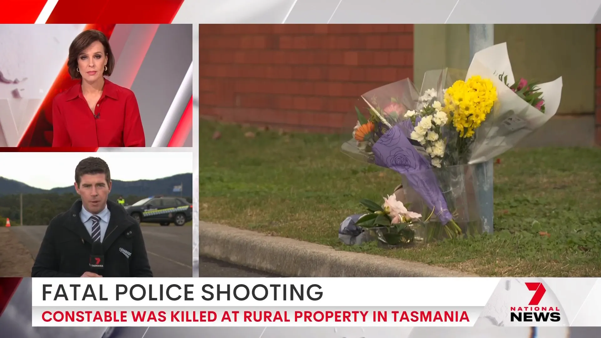 Community support for police officer's family