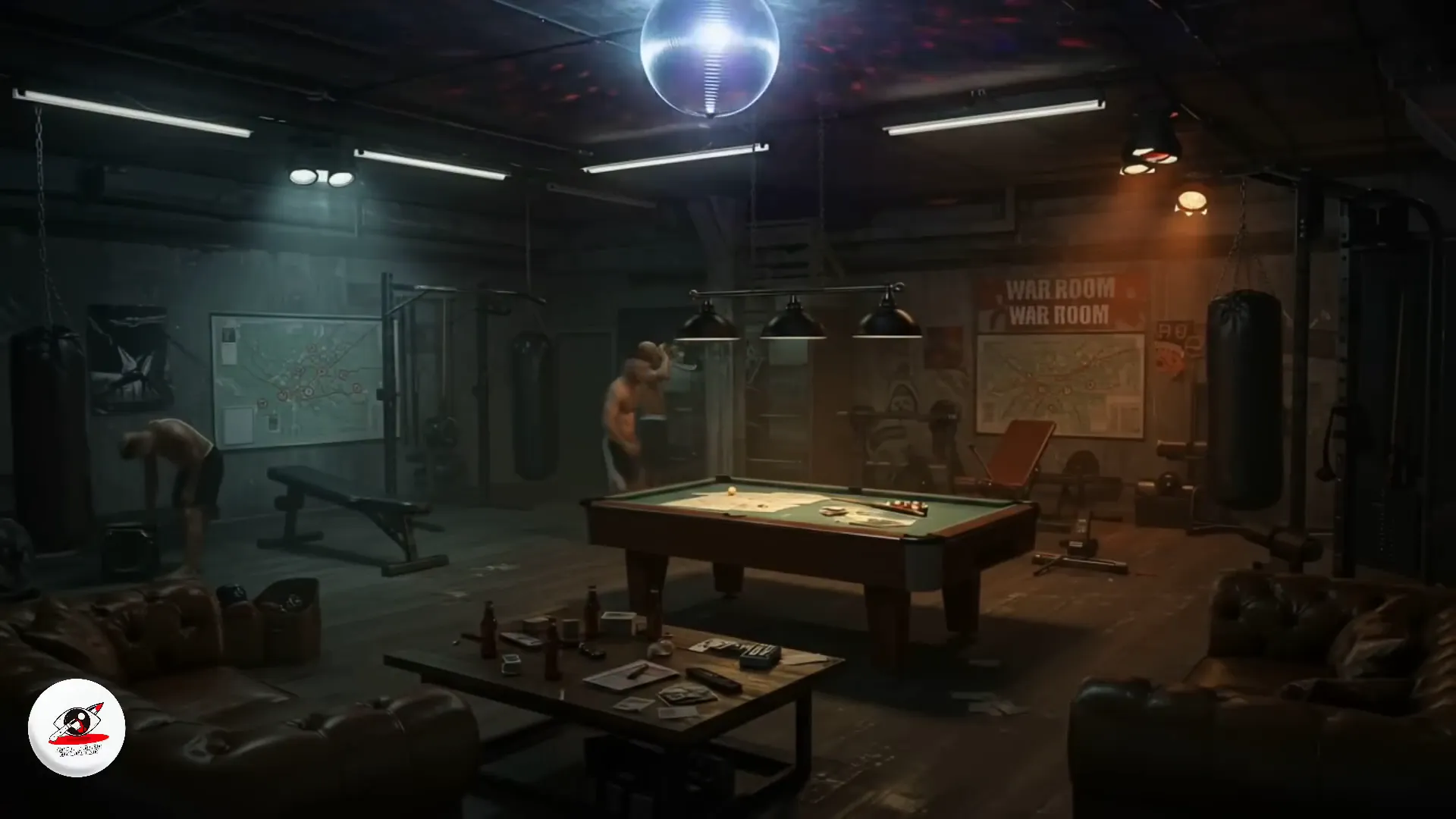 Brothers for Life clubhouse with gym and CCTV