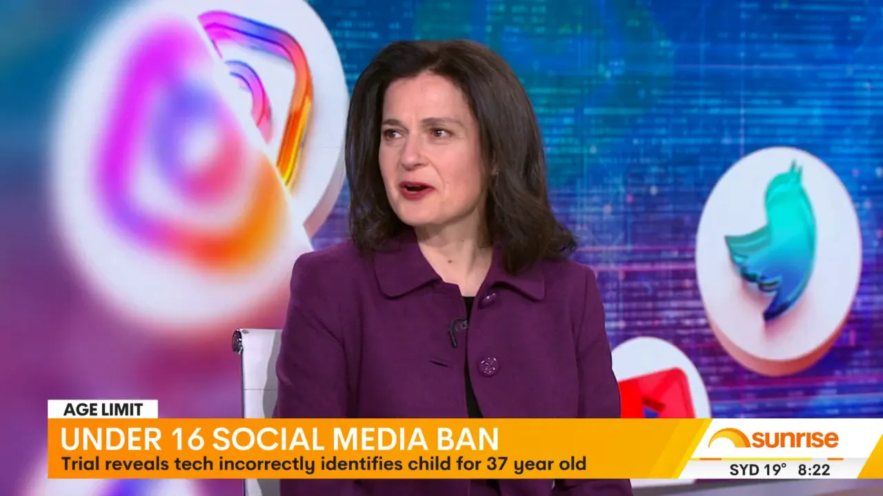 Dr. Danielle Einstein discussing social media age ban