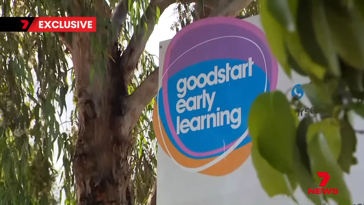 Goodstart Early Learning sign outside the centre