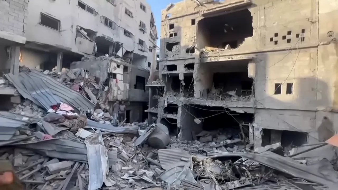 Damage in Gaza after recent strikes