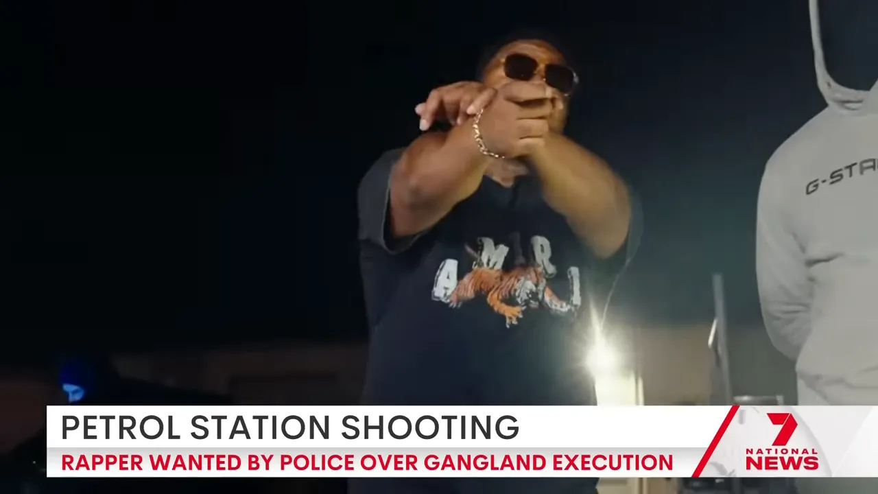 YC-Yuzi performing in a music video; online content referenced by police