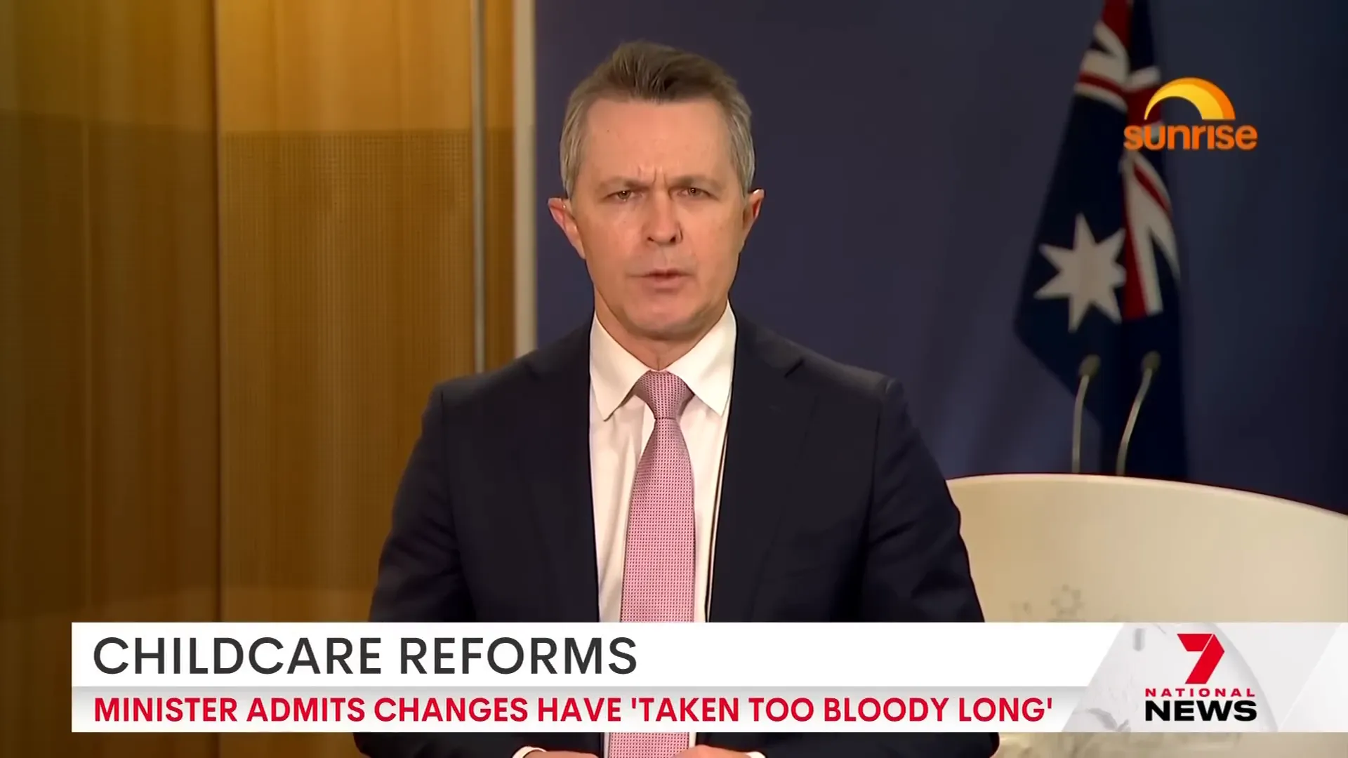 Education Minister Jason Clare addressing childcare safety concerns