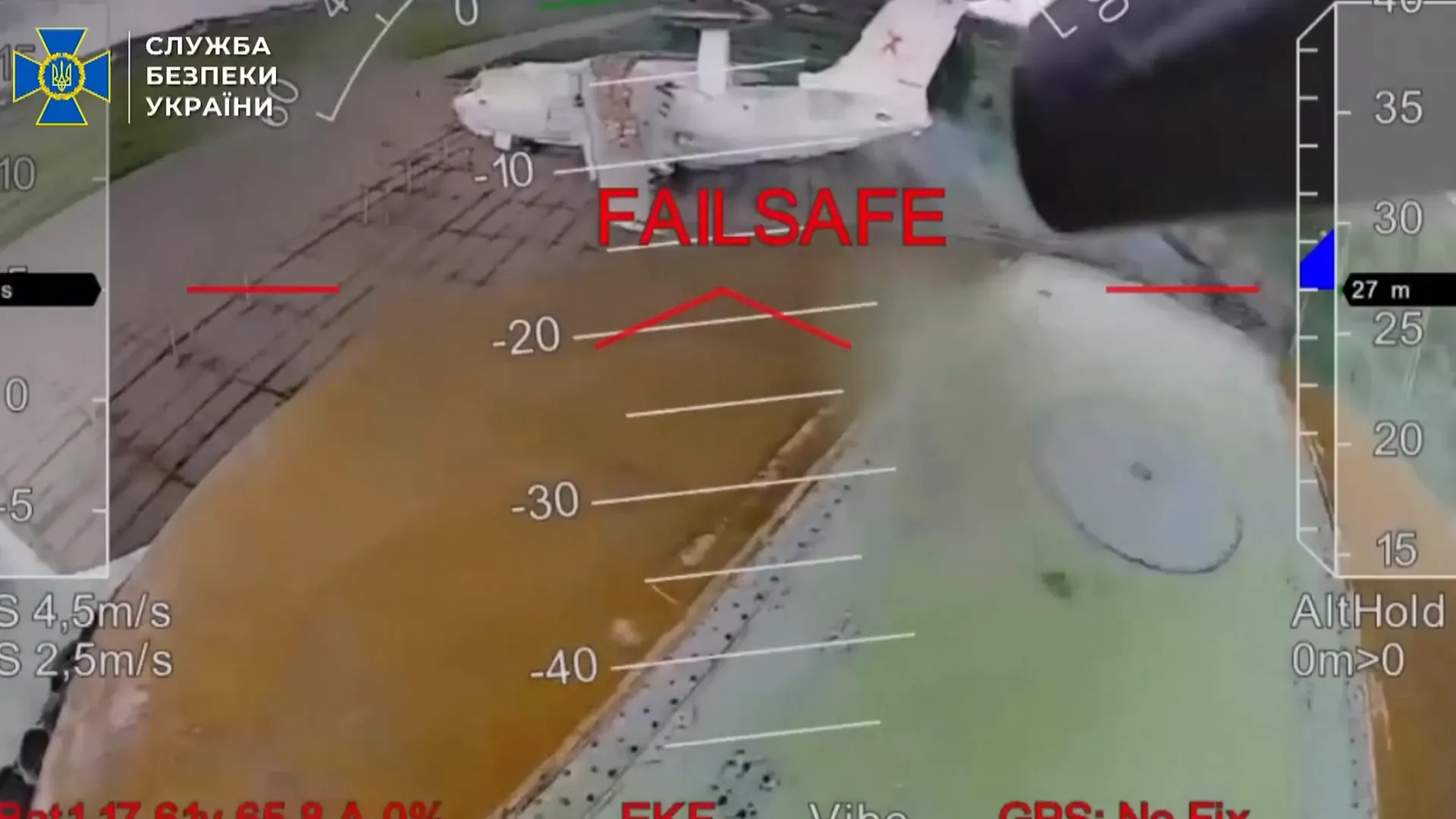 Trojan horse analogy with drones hidden in shipping containers