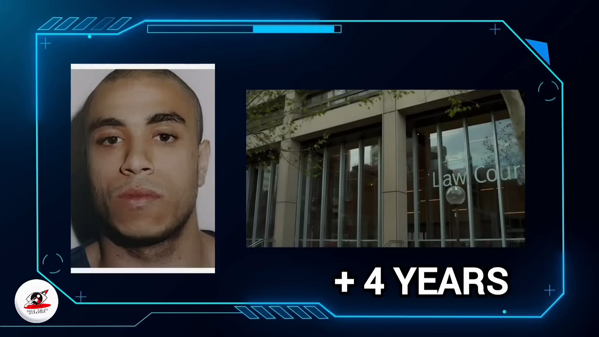Courtroom verdict sentencing Reynolds Glover