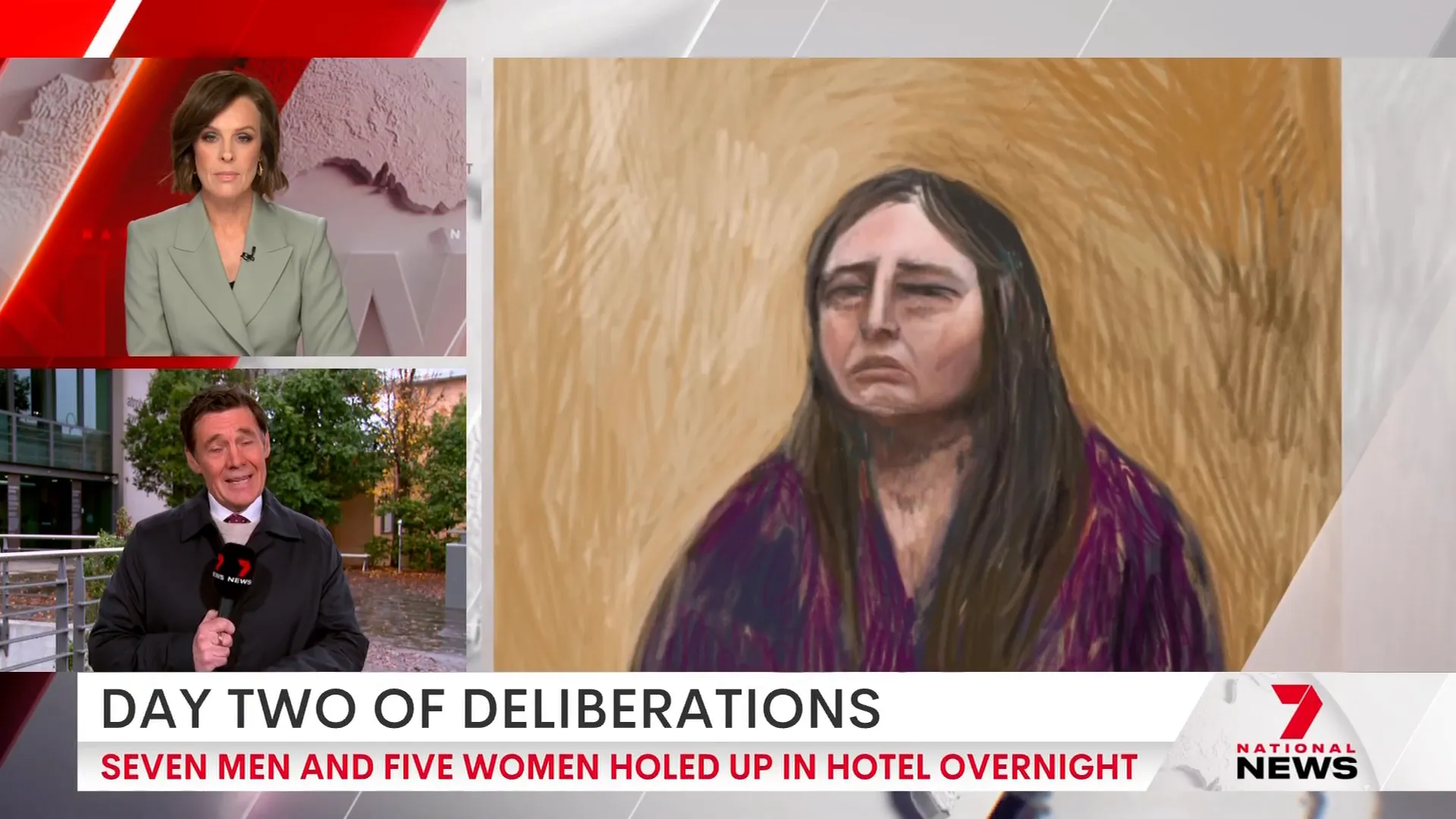 Jury sequestered in hotel during deliberations