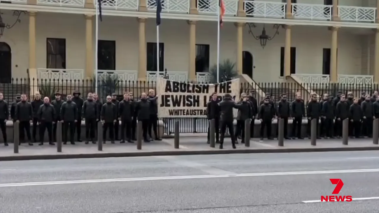 Footage posted by groups linked to National Socialist Network