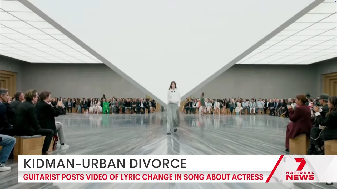 Sunday Rose walking the runway at Paris Fashion Week