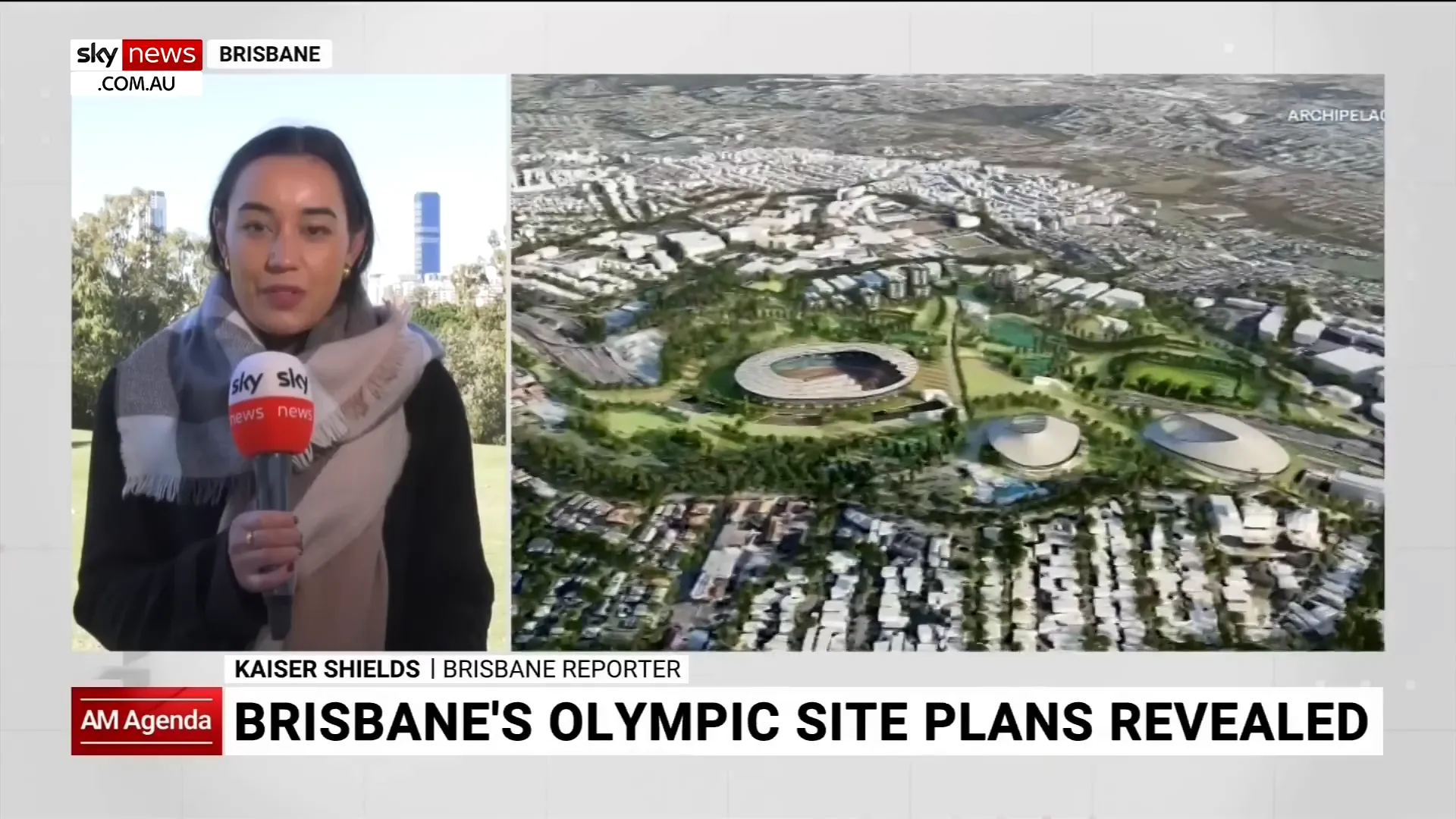 Site of Brisbane's new $3.7 billion stadium at Victoria Park