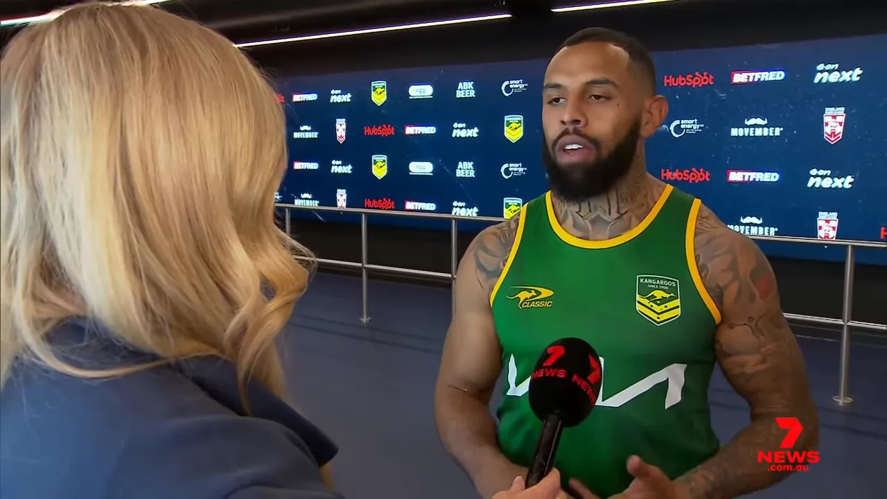 Josh Addo‑Carr talking about returning to Parramatta and chasing success