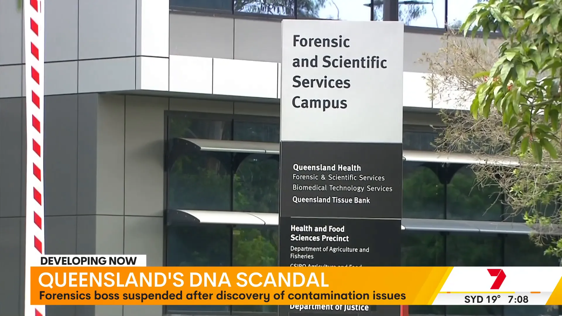 Queensland forensic laboratory