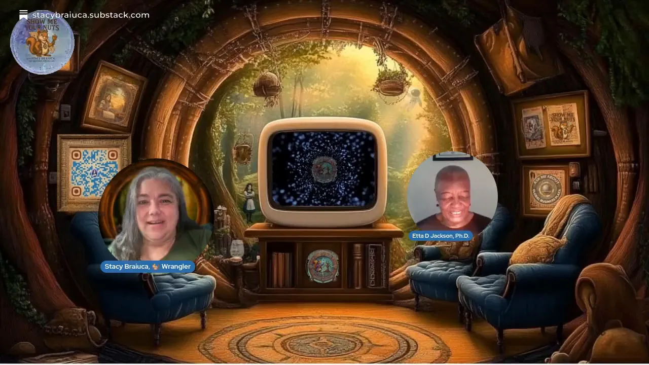 Dr. Eda Jackson introducing her background and journey from Jamaica to Howard University