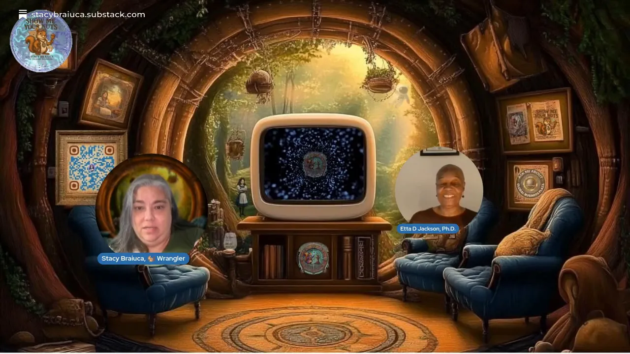 Stacy and Eda talking about micro, mezzo, macro, and planetary work