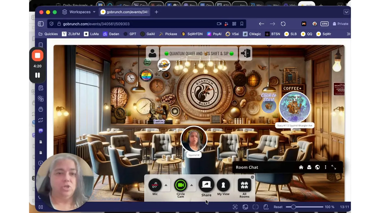 Room settings and owner controls schematic
