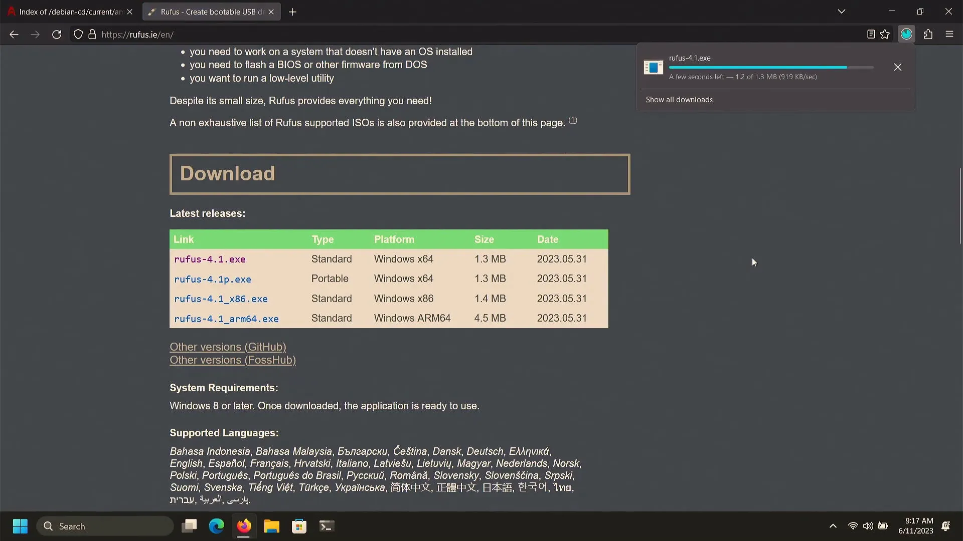 How to Dual Boot Debian 12 and Windows 10/11 3 Creating a bootable USB with Rufus