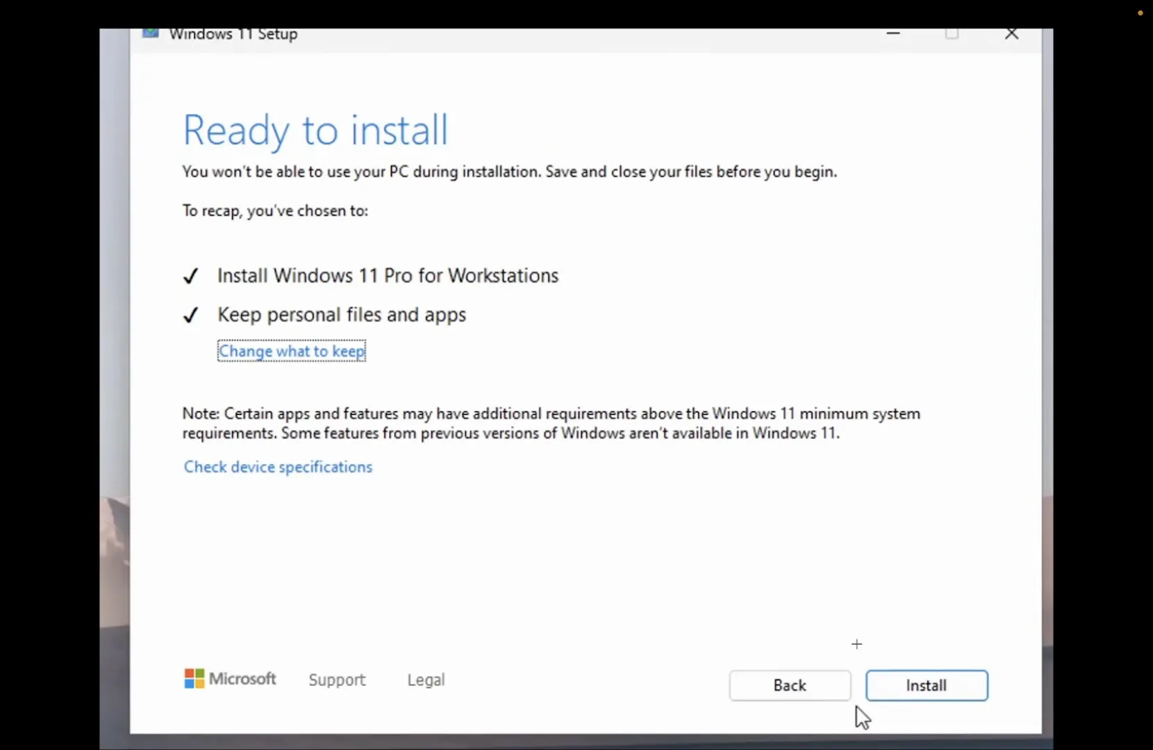 Repair Windows Without Losing Data: A Step-by-Step Guide 6 Starting installation process