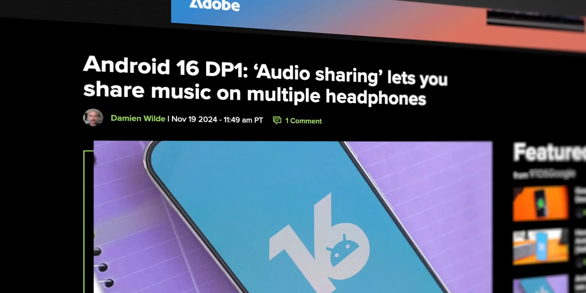 Google REVEALED Android 16: Everything You Need to Know 2 Audio Sharing Feature in Android 16 Settings