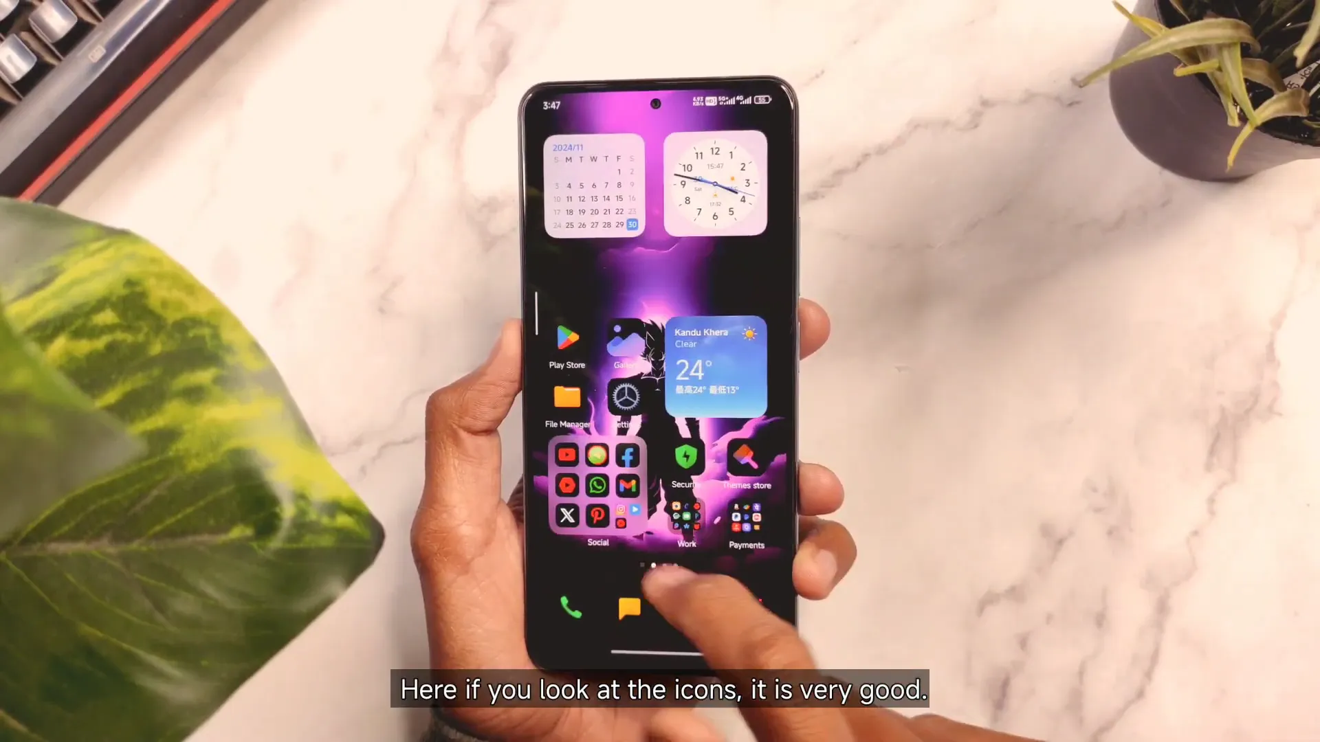 HyperOS Dark Theme Full Setup: Customize Like a Pro 4 Updated icons in dark mode