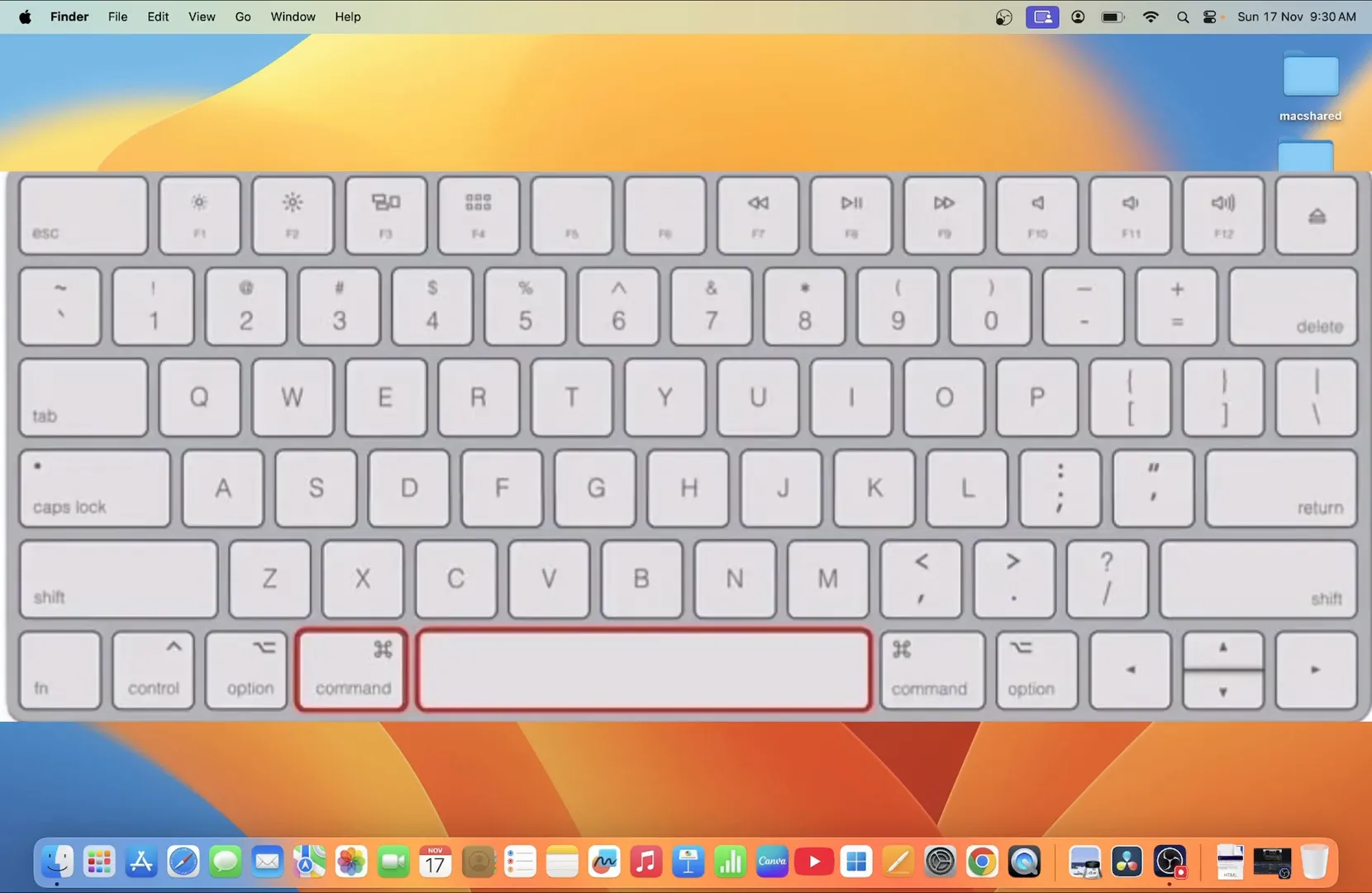 Mac Tutorial for Beginners: Essential Settings to Get Started 11 Spotlight search showing how to find applications quickly