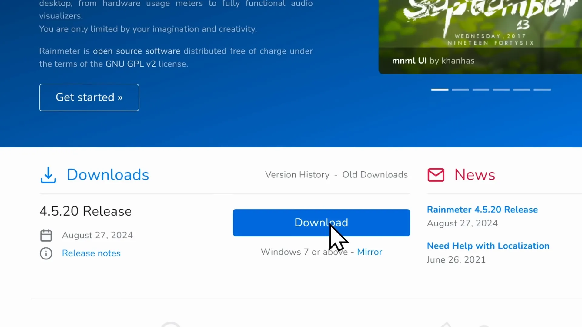 Customize Windows 11: Achieve the Pixel UI Look 3 Rainmeter installation process