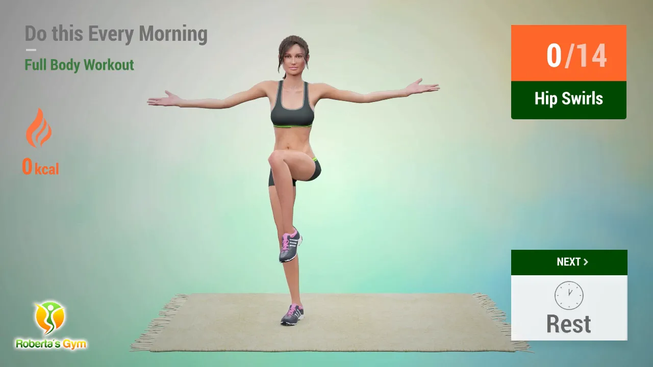 Do This Every Morning: Your Ultimate Morning Workout Routine 2 Hip Swirls Exercise