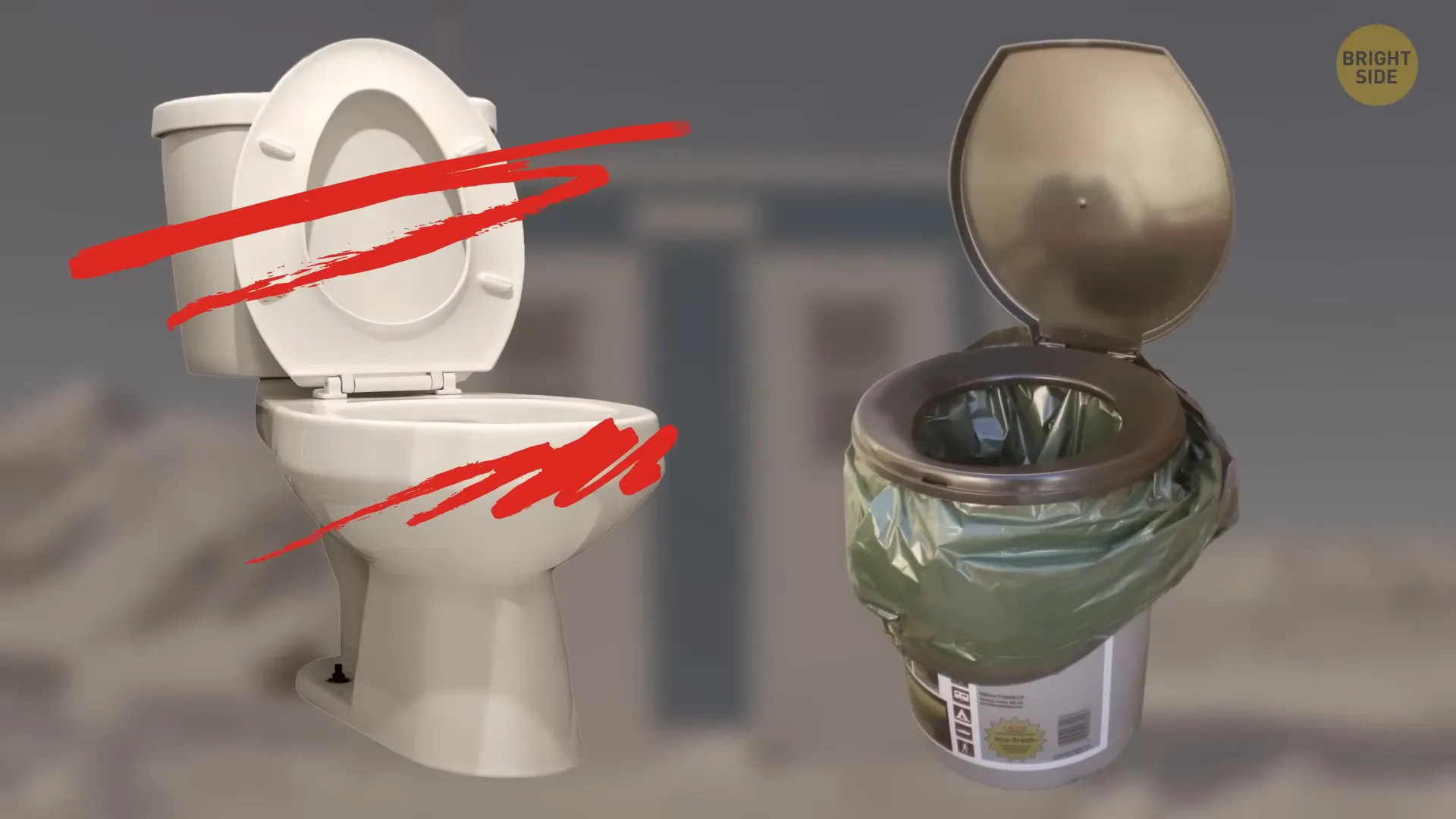 Things Are Banned in Antarctica: What You Need to Know 4 Bucket toilet setup in Antarctica