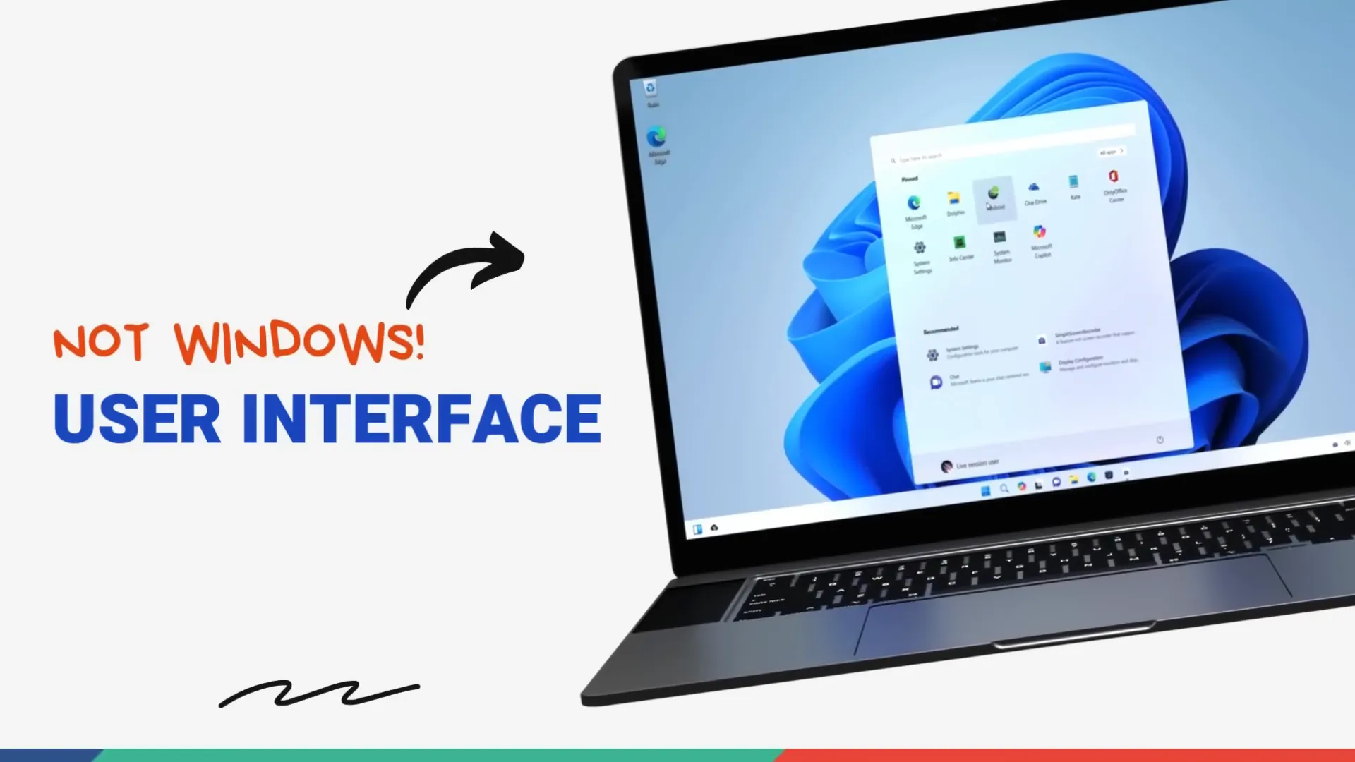 Wubuntu: The Dangerous Linux Distro Disguised as Windows 11 3 Wubuntu desktop resembling Windows 11