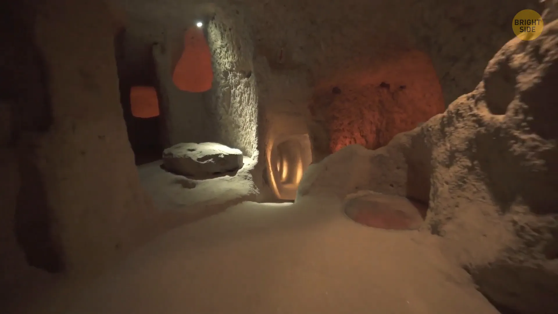 Unusual Discoveries Wrapped in the Unexplained 5 Excavation site of the underground city of Derinkuyu.